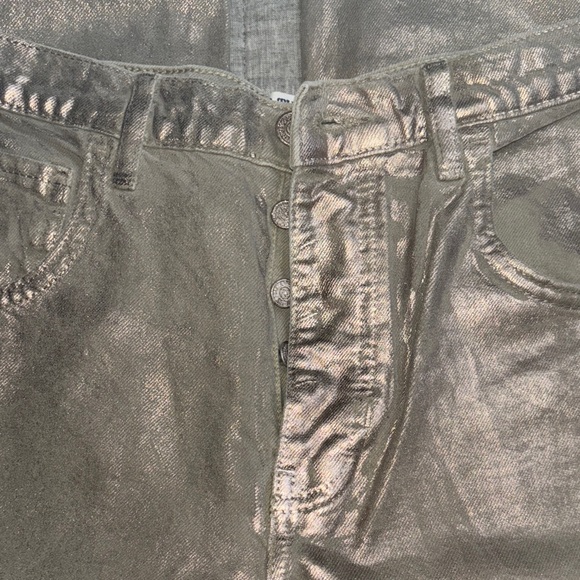 We the free metallic barrel jeans - Picture 5 of 7